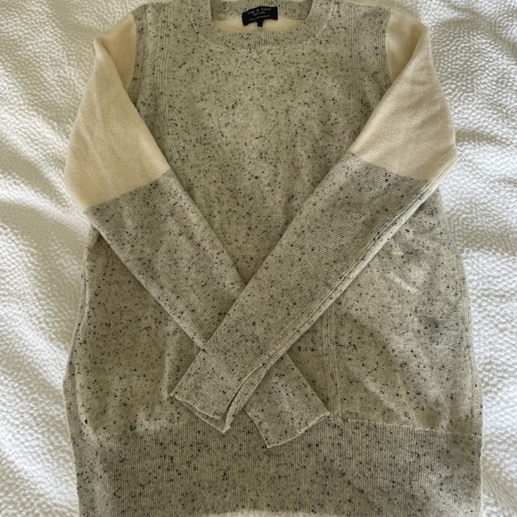 Rag & Bone Mixed Print Cashmere Sweater - Picture 5 of 10
